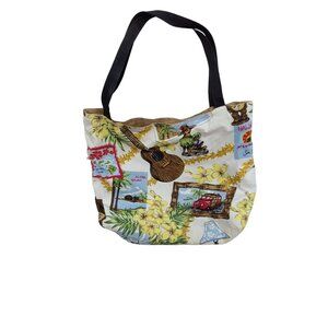 Captain Cook Koa Coffee Plantation Bara's Aloha Hawaii Shoulder Tote Bag OS